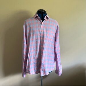 unTuckit mens Oxford button down in perfect summer colors